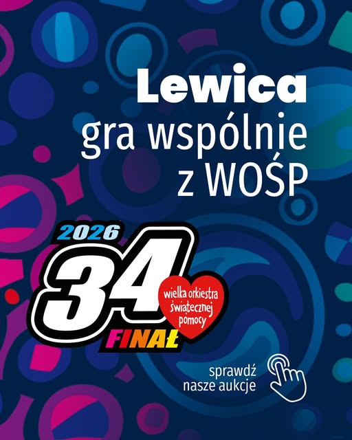 Lewica gran z WOŚP 34 Finał